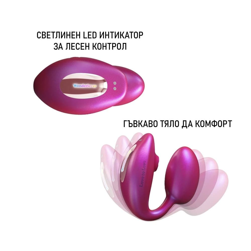 LTL Wonderlover Стимулатор, розов