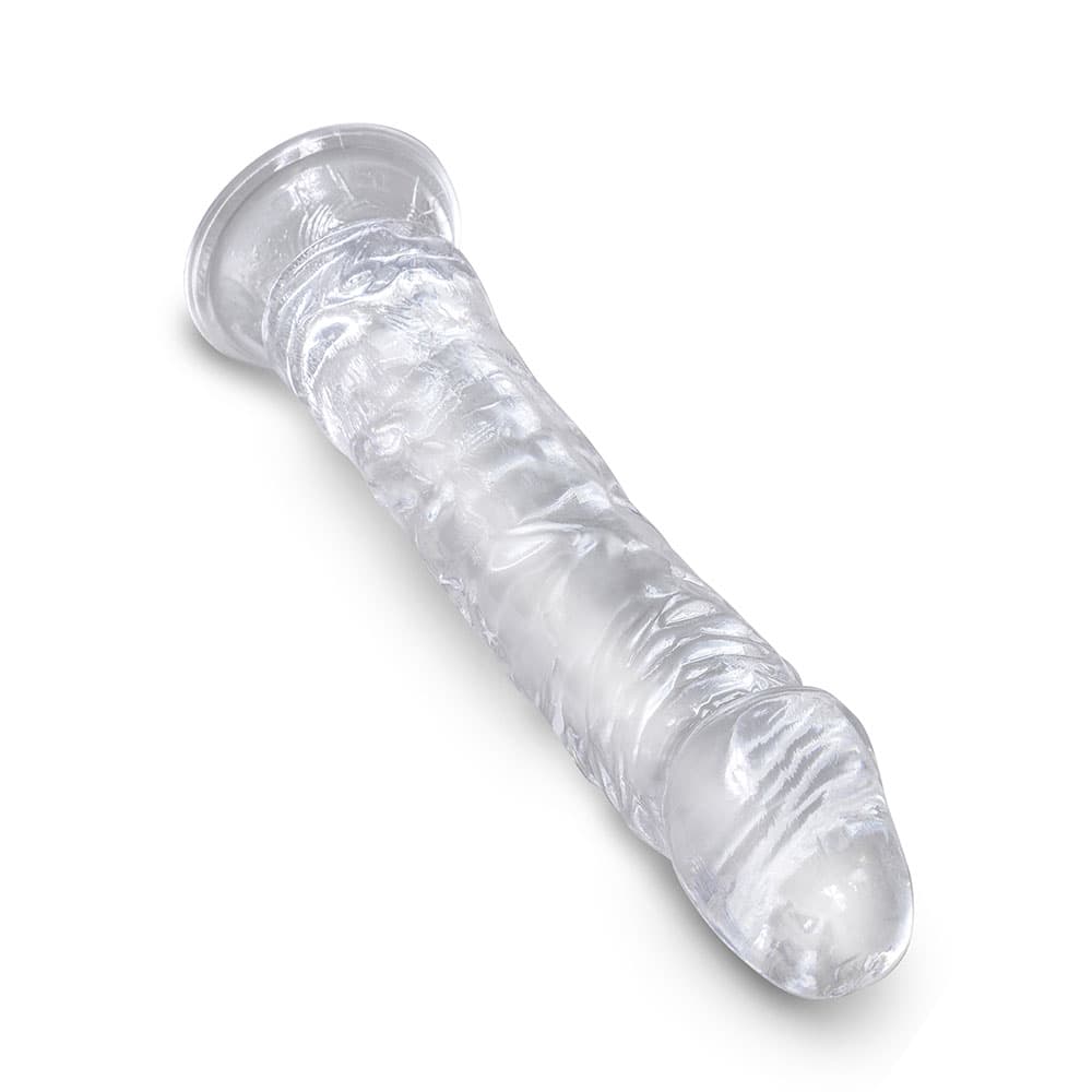 King Cock Clear Дилдо, прозрачно 8 инча