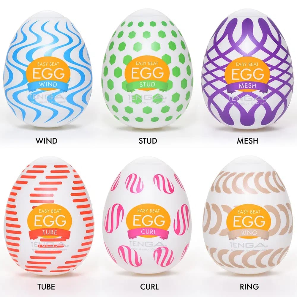 Tenga Egg Curl Мастурбатор-яйце