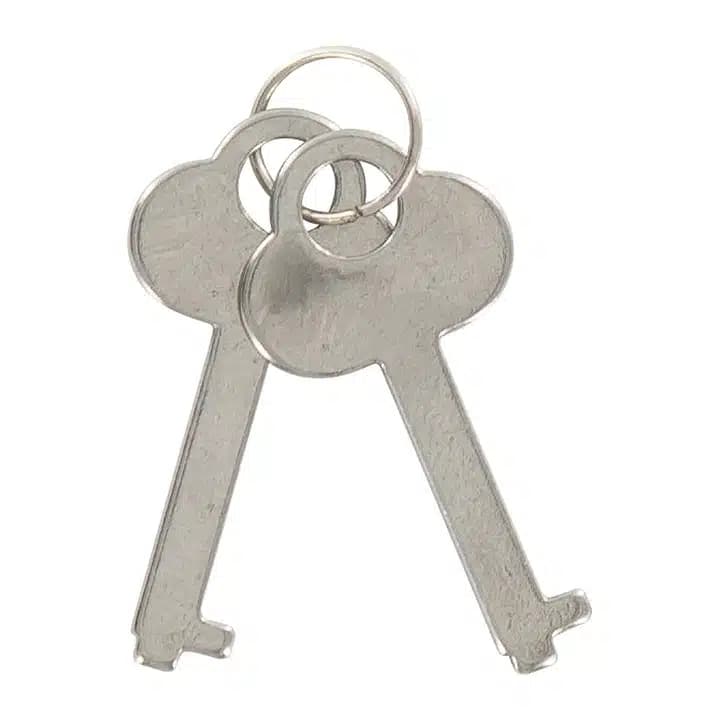 TOYJOY Метални белезници с пух, червени